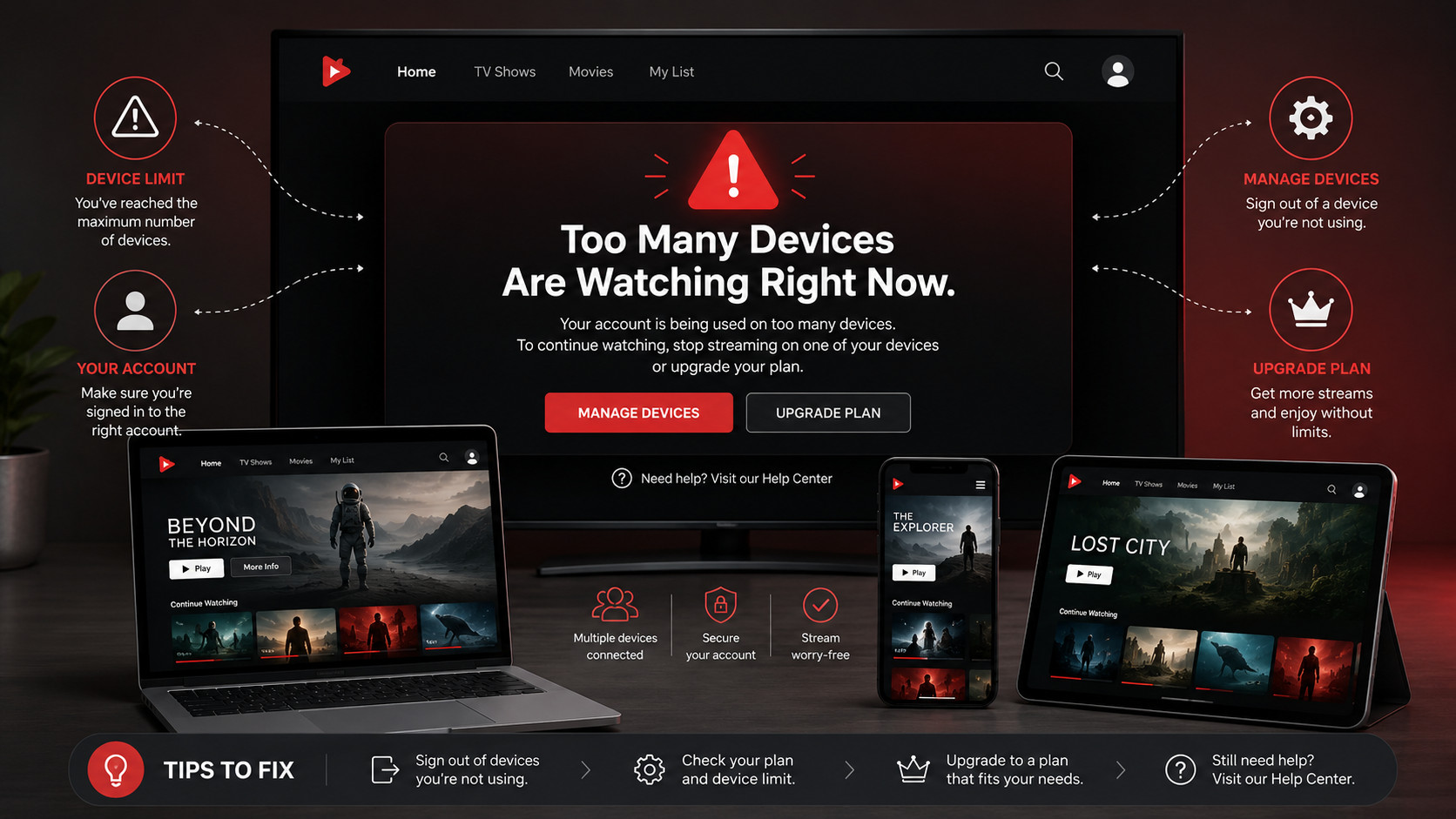 How Many People can Watch Netflix at Once in One Account
