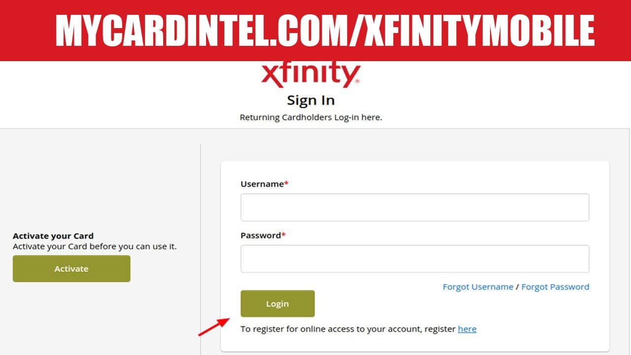 Activate for Xfinity Mobile, Register Xfinity Coupon