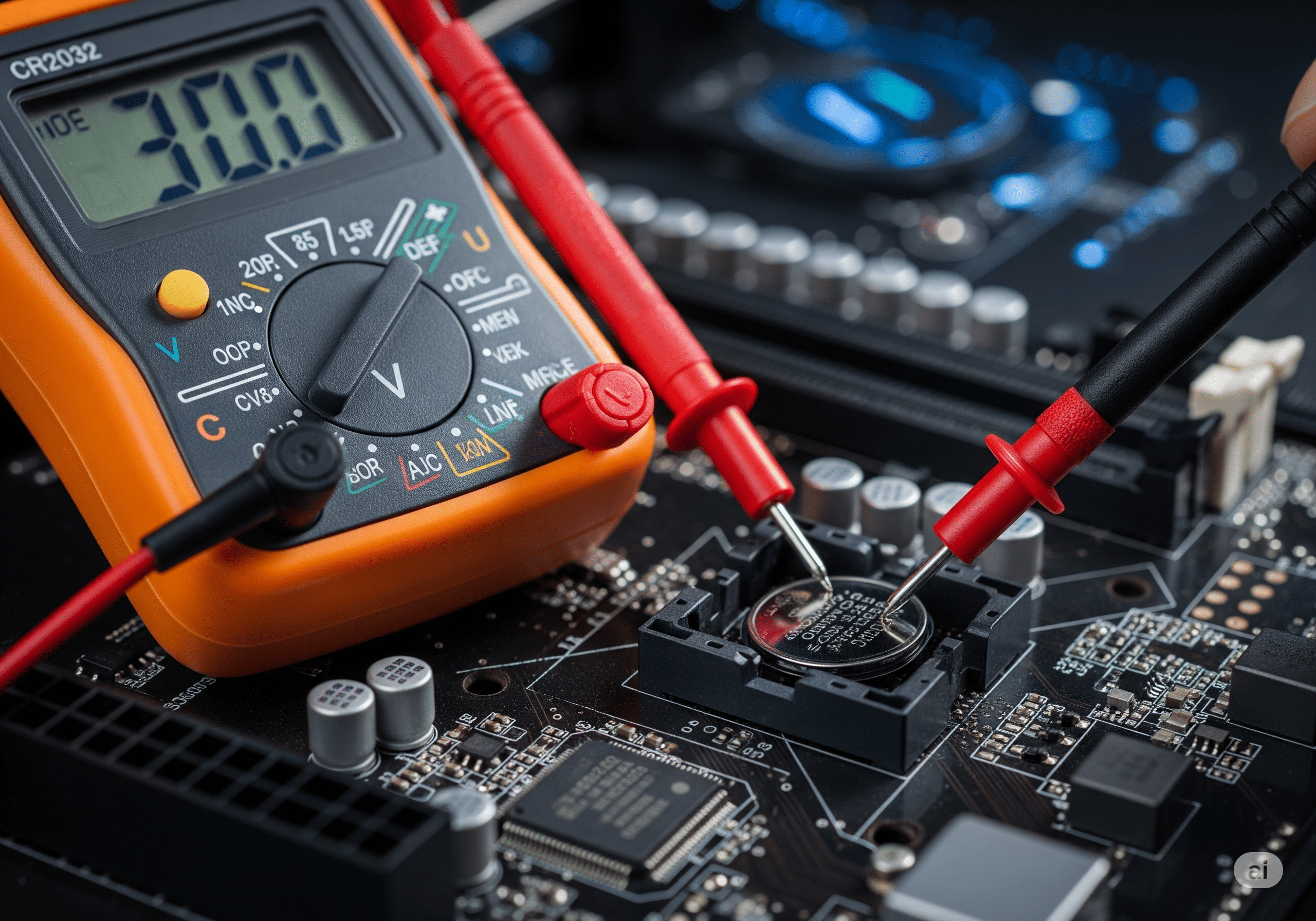 Verify RTC (Real-Time Clock) Power