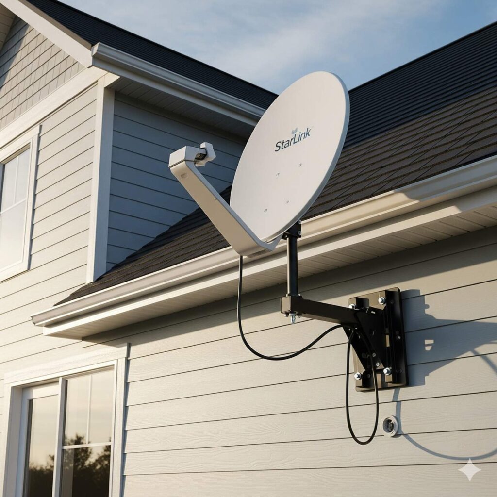 Starlink Standard Pivot Mount โ Adjustable and Simple