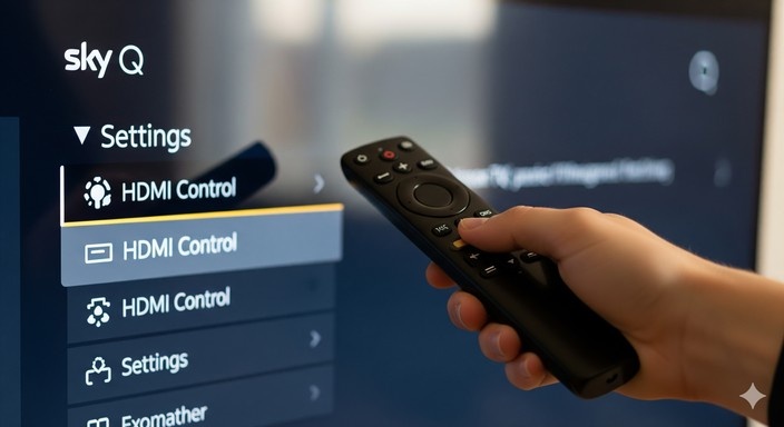 Disable HDMI-CEC Control on Sky Q Box