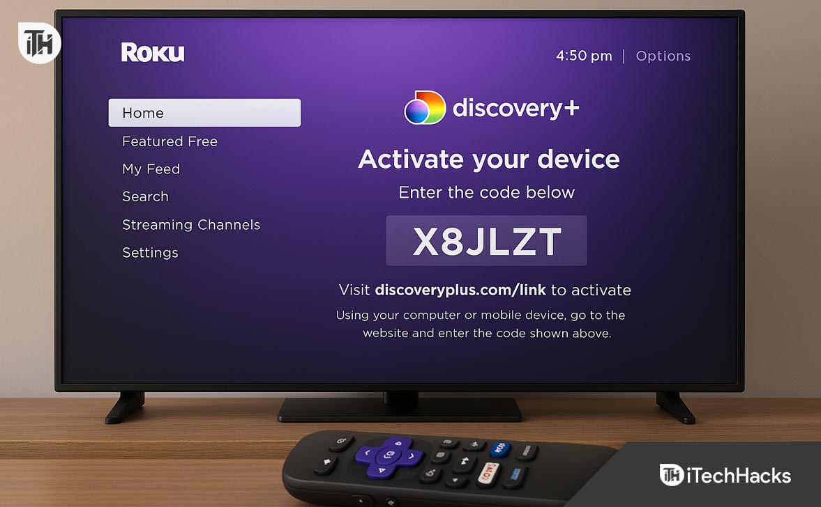 Activate Discovery Plus on Roku