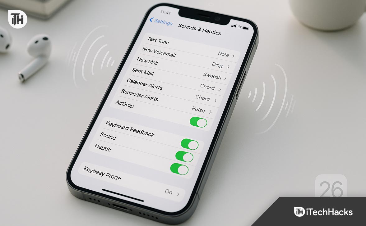 Fix No Sound for Text Messages, Keyboard & Emails After iOS 26