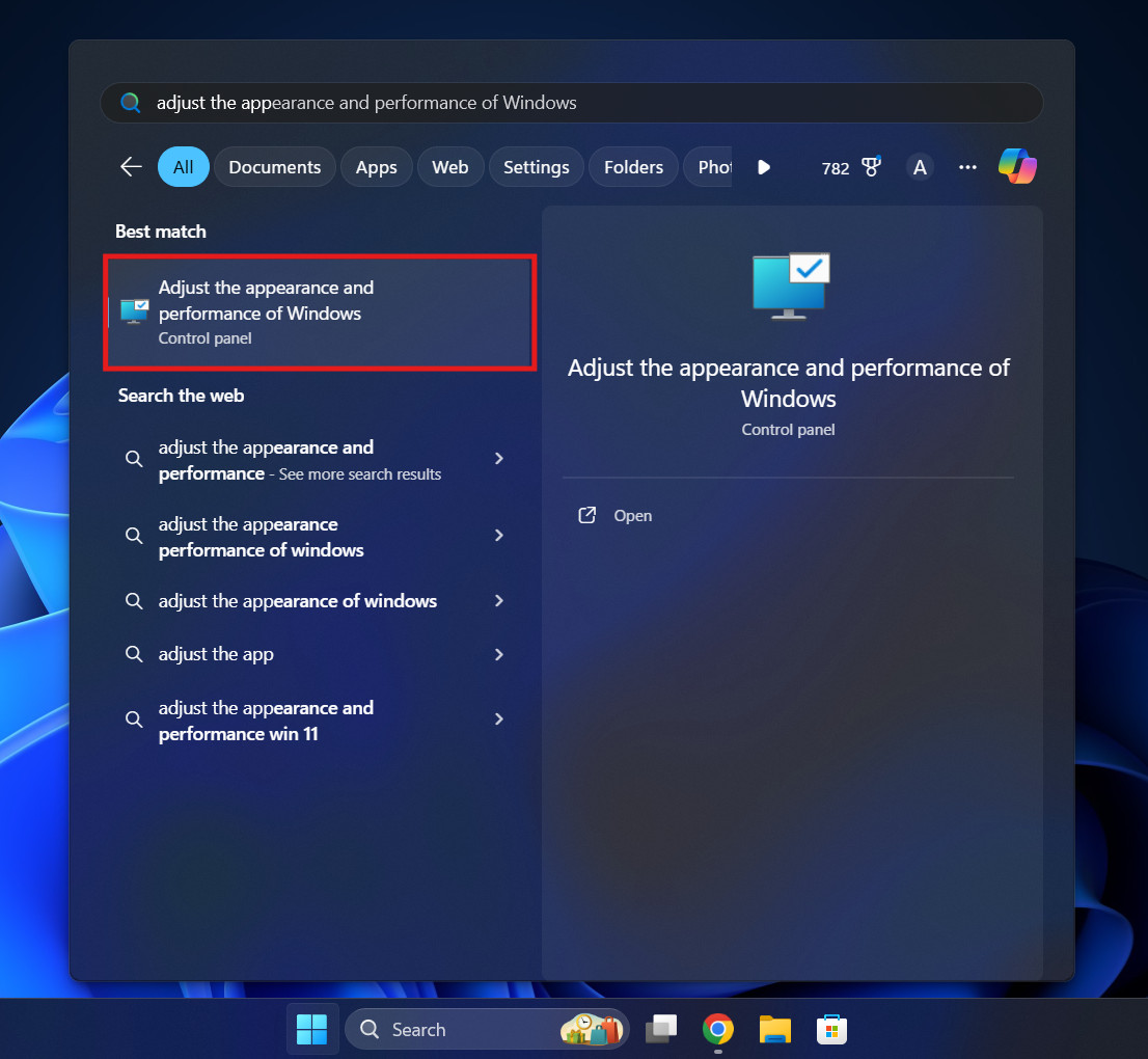 Adjust the Appearance