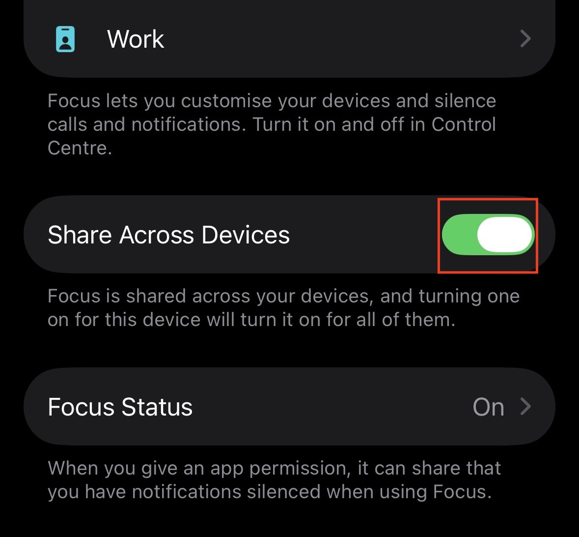 Share Across Devices