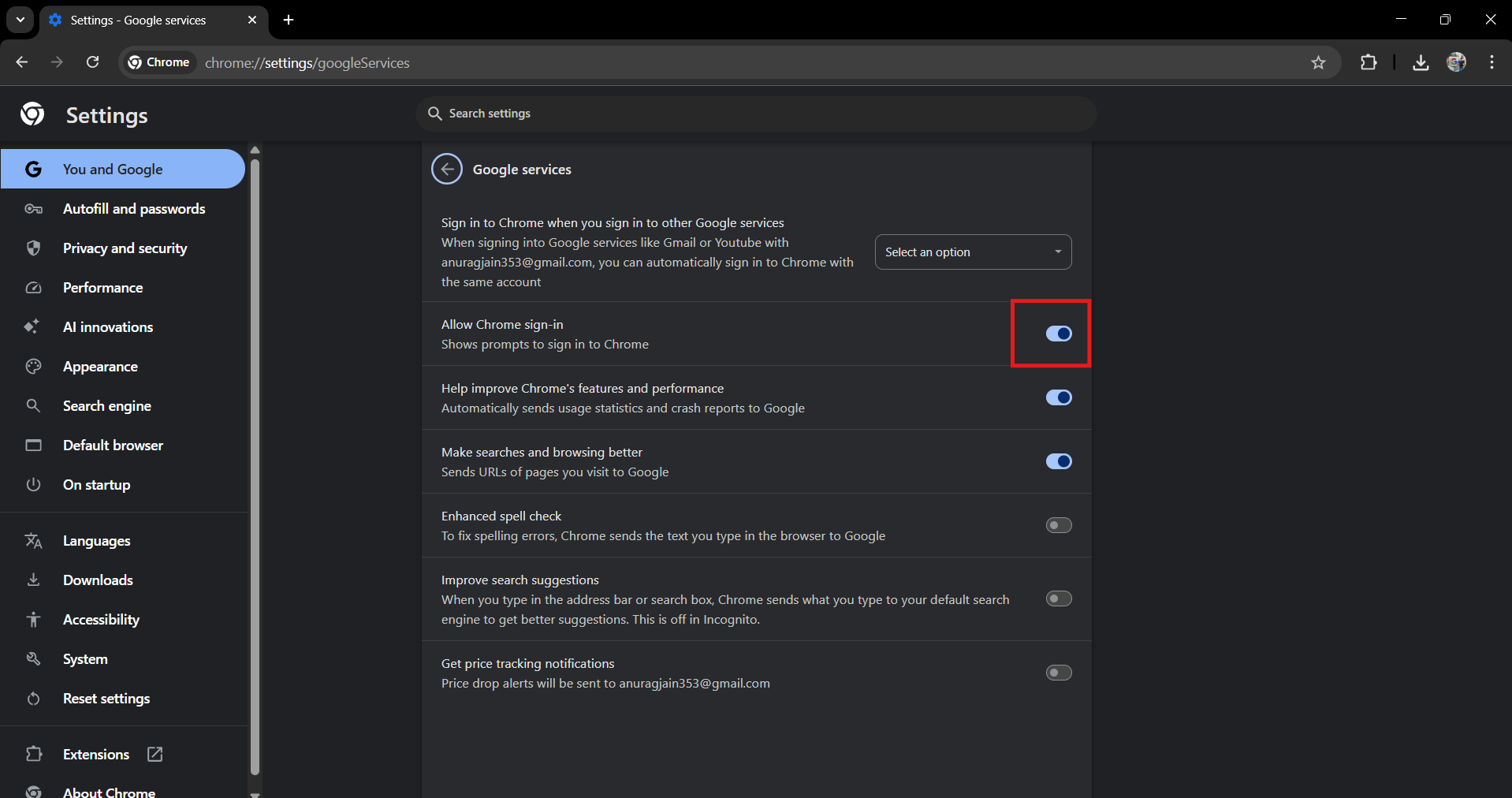 How to Prevent Chrome from Signing You into a Google Account Automatically