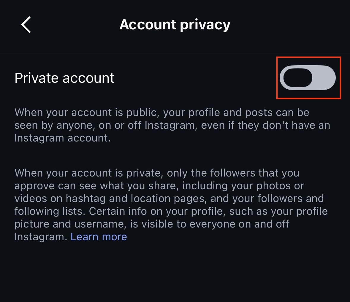 How Do You Stop People From Seeing What Posts I've Liked?