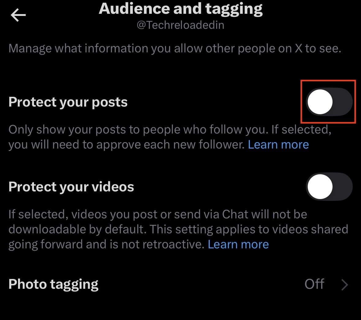 How Do You Stop People From Seeing What Posts I've Liked?