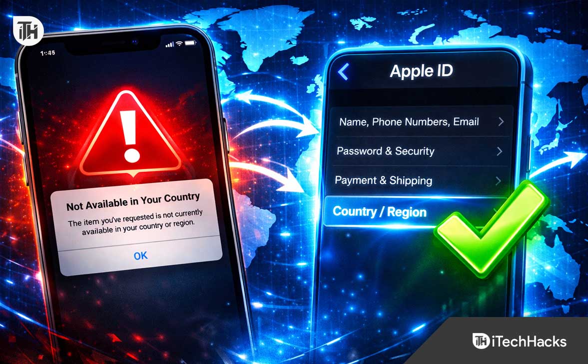 Apple ID Country/Region Change: Fix “Item Not Available in Your Country”