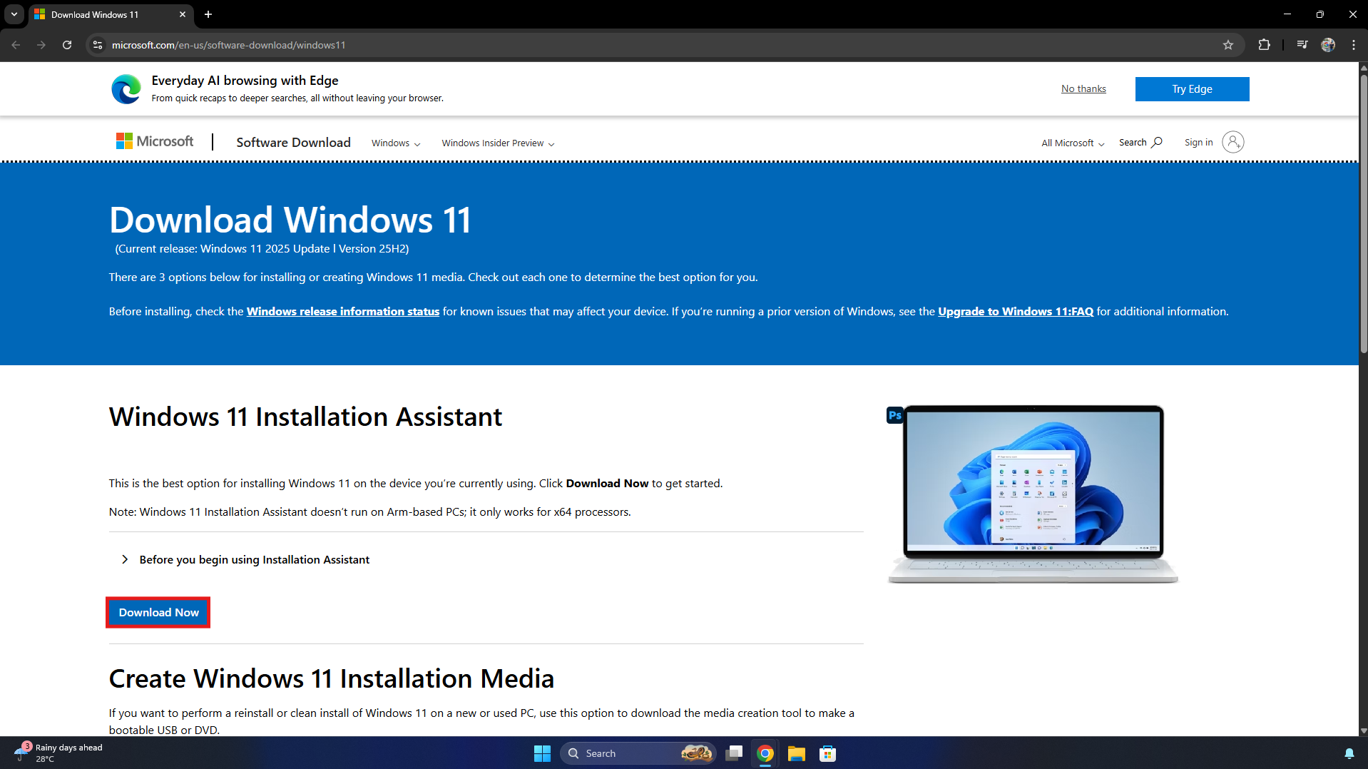 How to Upgrade to Windows 11 Using the Installation Assistant