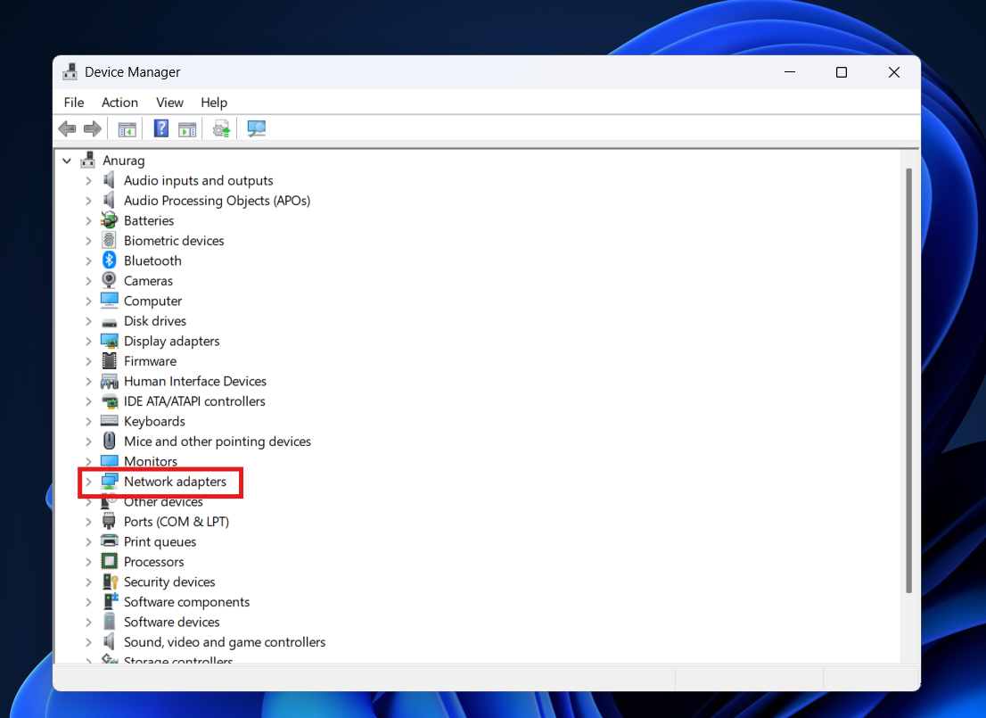 How to Fix Network Adapter ‘This device cannot start. (code 10)’