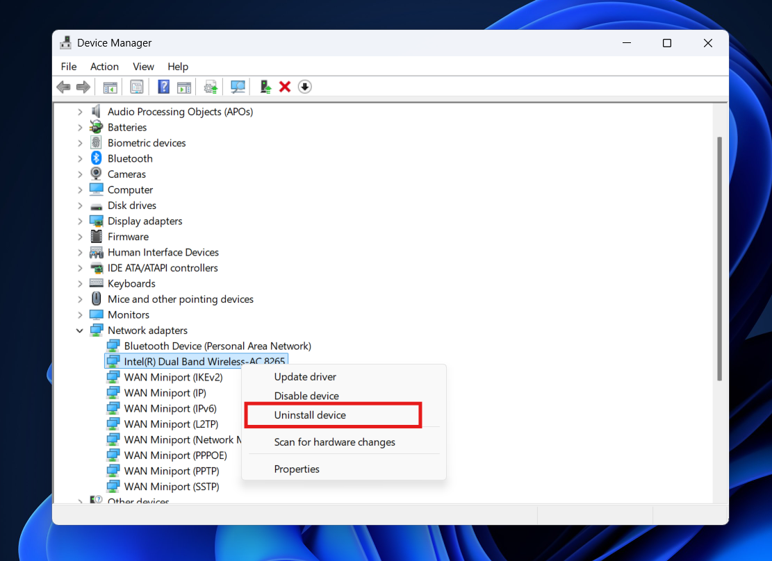 How to Fix Network Adapter ‘This device cannot start. (code 10)’