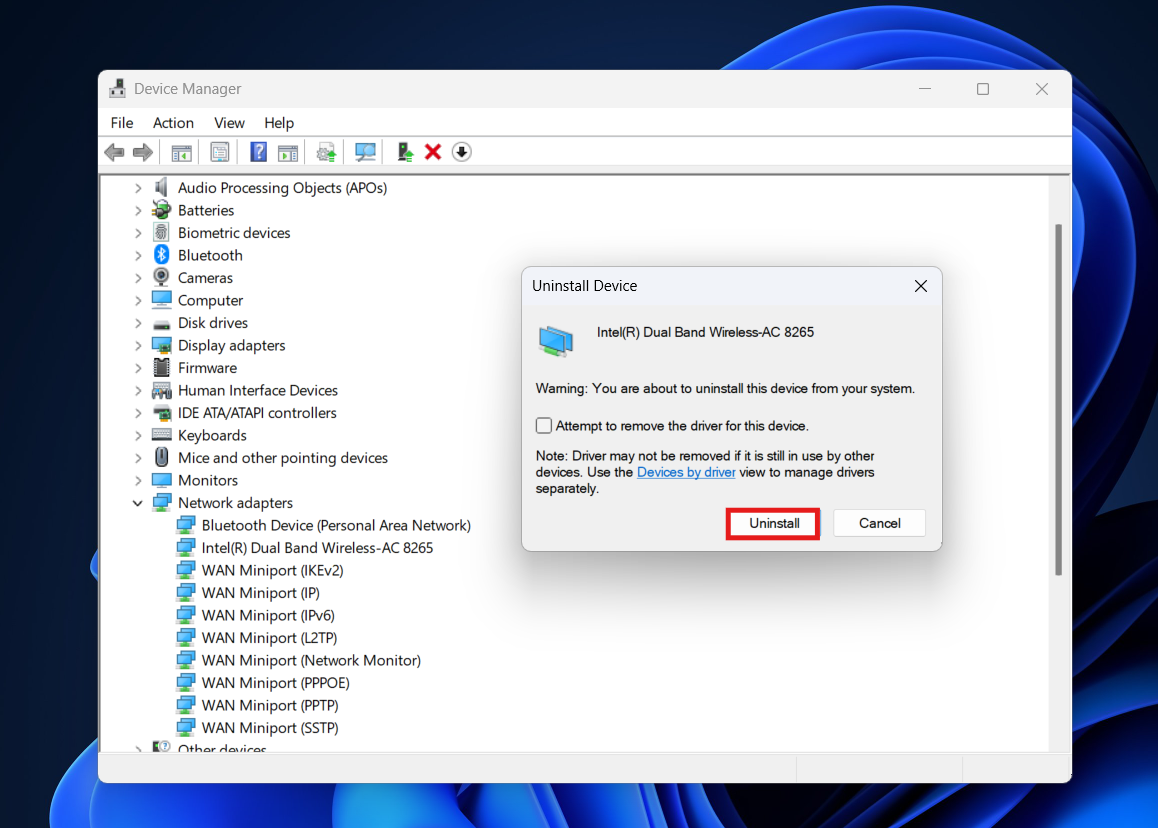 How to Fix Network Adapter ‘This device cannot start. (code 10)’