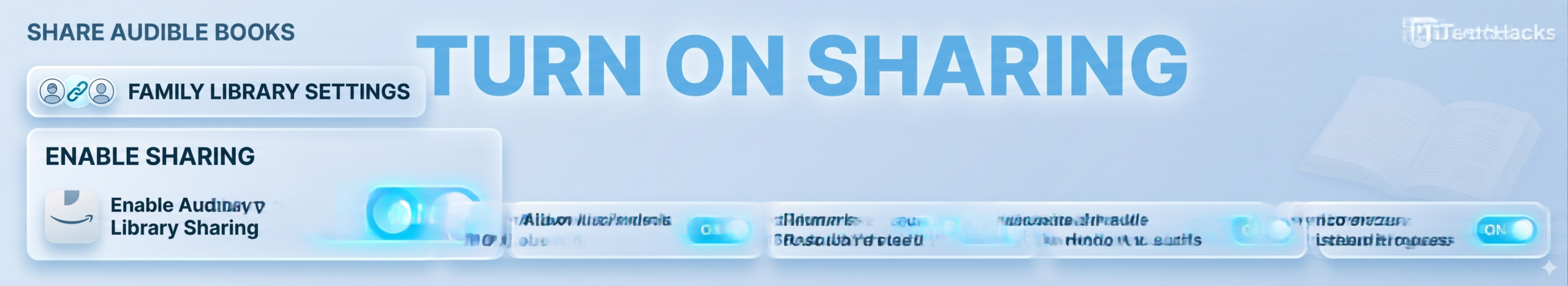 Can You Share Audible Books Without Amazon Household?