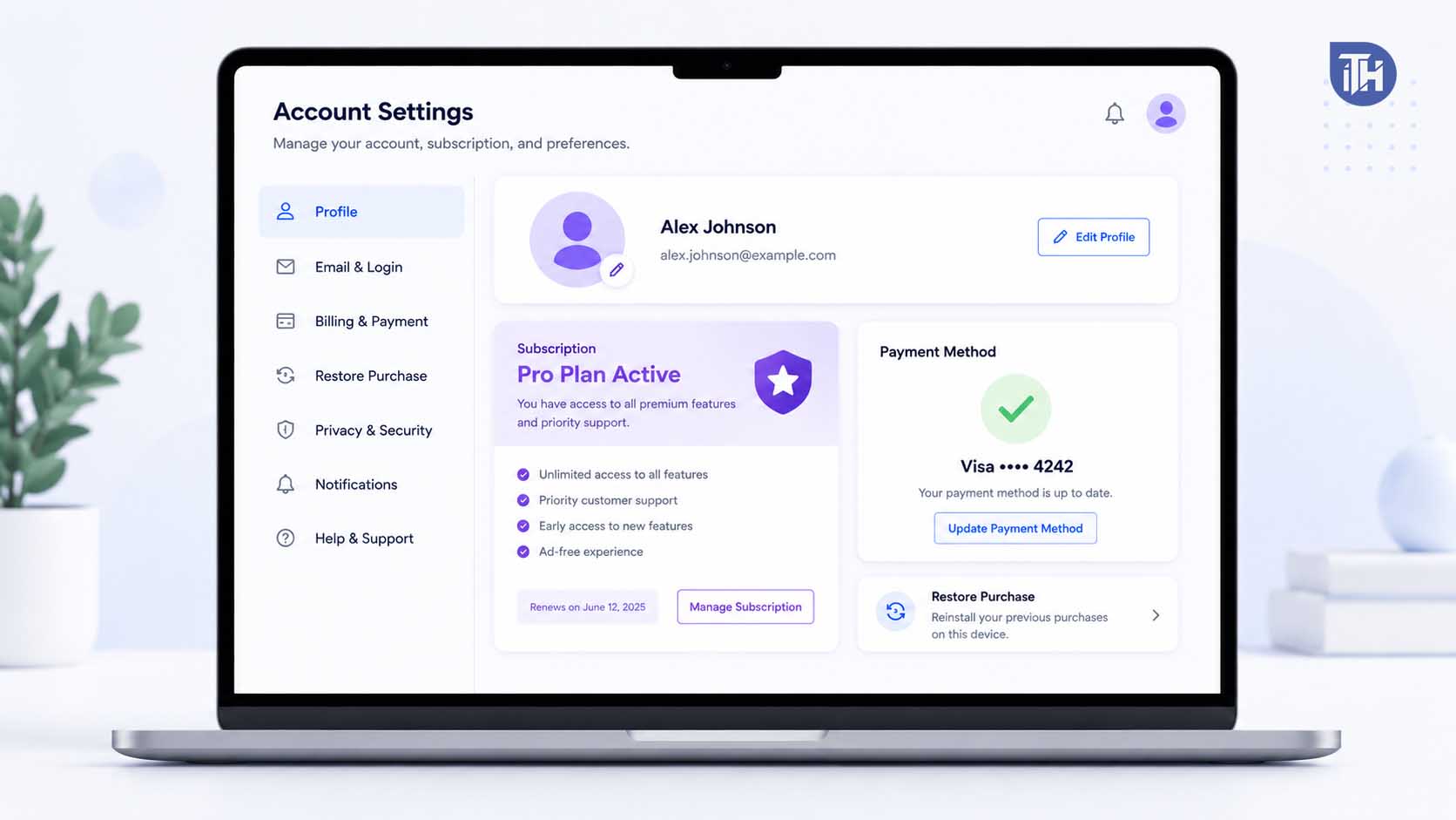 Account and Subscription Check