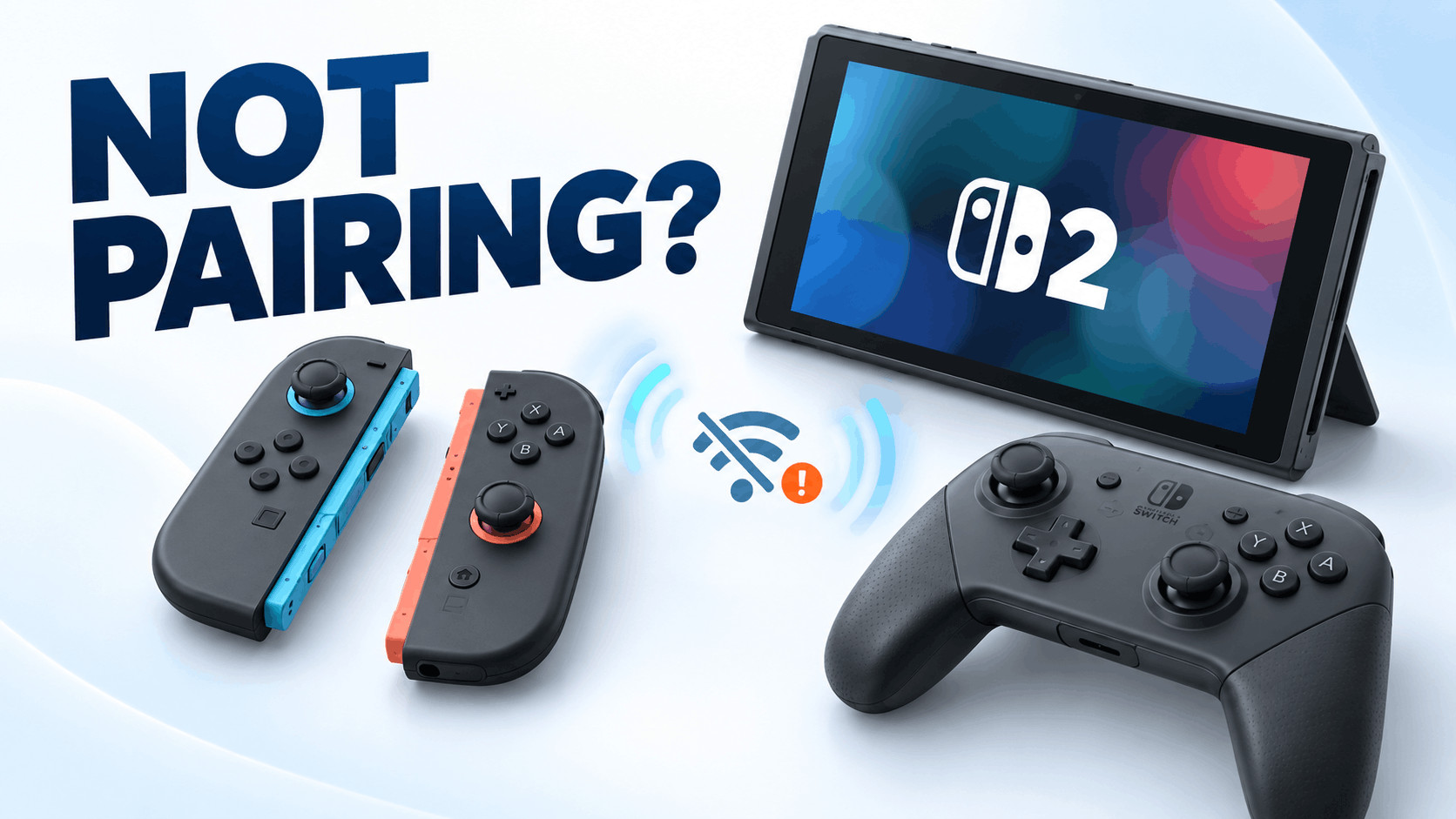 Switch 2 Joy-Con or Controller Not Pairing After an Update