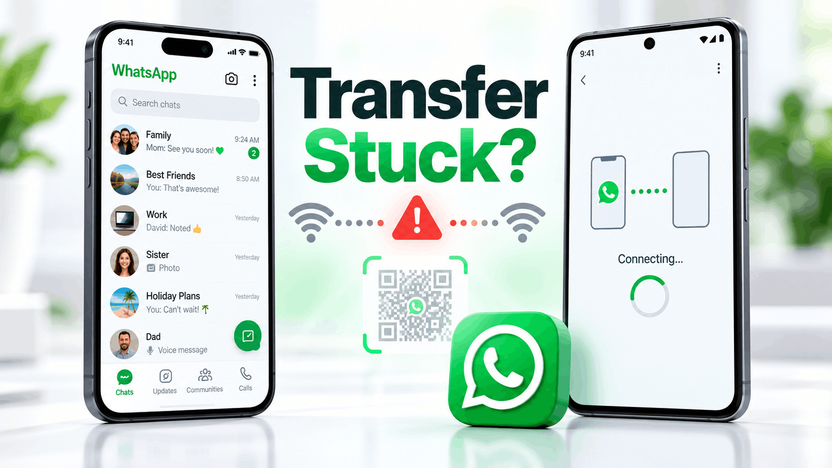 WhatsApp Not Detecting Old Phone During Chat Transfer? Fix It