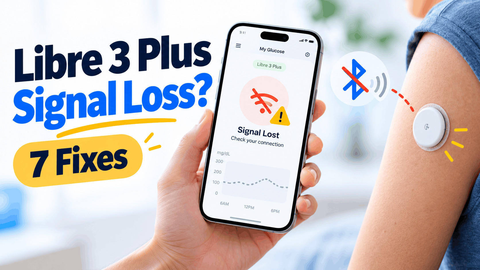 FreeStyle Libre 3 Plus Keeps Losing Signal? Here's How to Fix It