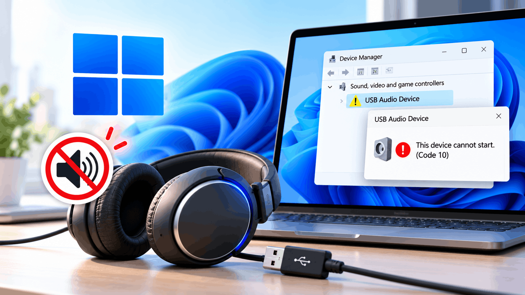 Windows 11 USB audio stopped working