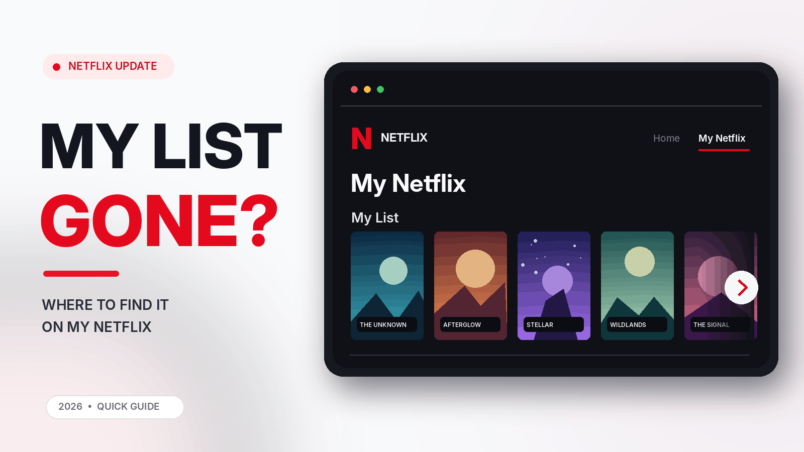 Netflix My List Gone? How to Find & Manage It