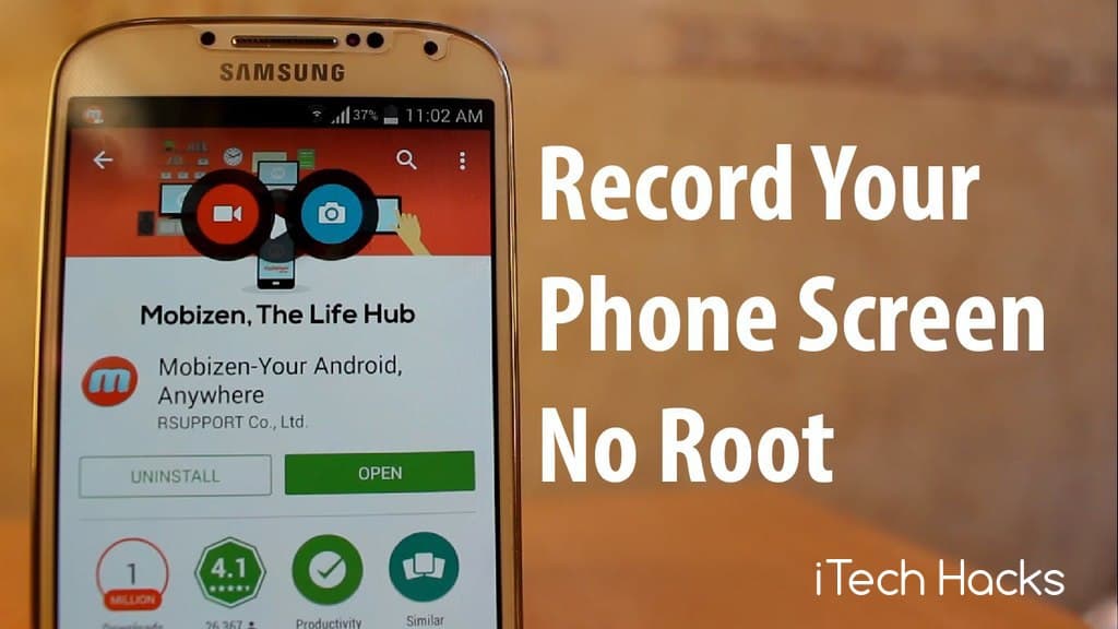 Screen Recording Apps without root android 2016