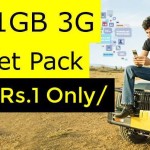 idea 1GB 3G internet pack free 2016