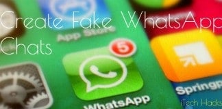 Create Fake WhatsApp Chat From Android phone 2016