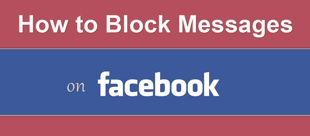 How to Block Messages Without blocking Profile on Facebook  - 38