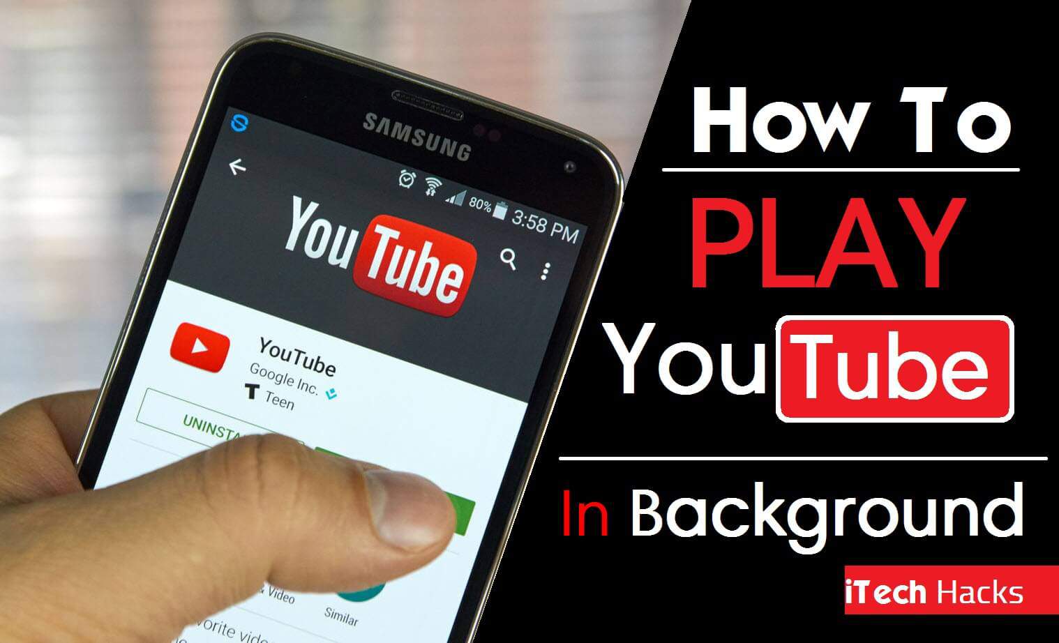 How To Play YouTube Videos In Screen Off Mode Android 2023