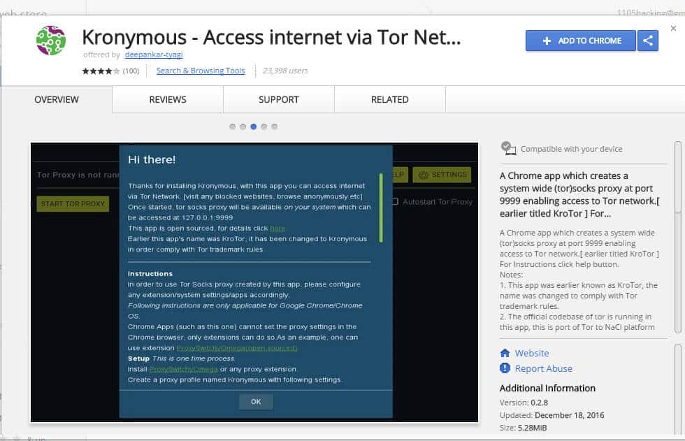  2 Methods  Access and Use TOR Network On Google Chrome Browser - 9