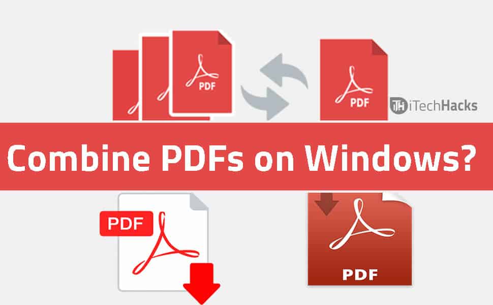 combine pdfs on windows