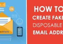 How To Create Fake Disposable Email Address Unlimited?
