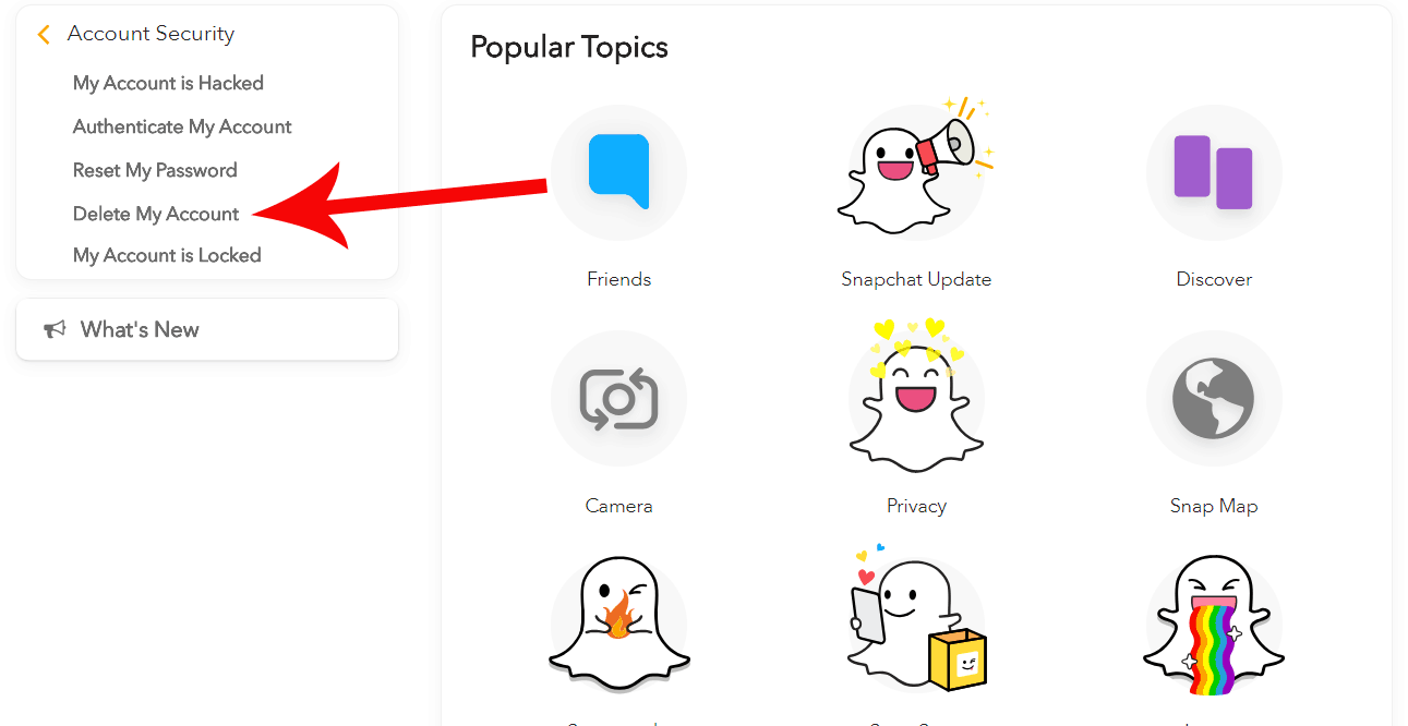 How To Delete Snapchat Account Permanently 2021  2 Methods  - 56