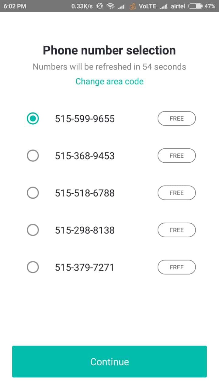 is it possible to a real phone number on a fake app?