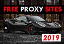 Working List 101+ Best Proxy Websites of 2019: (Speed Like Ferrari)