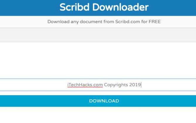 Scribd Downloader Free Full