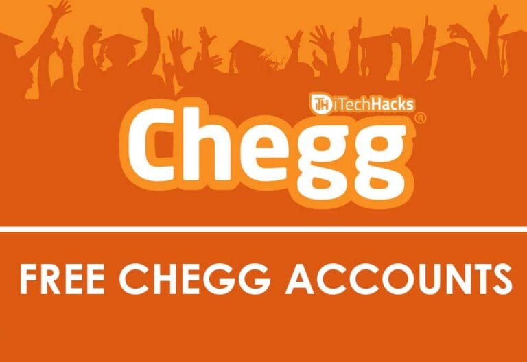 Free Premium Chegg Accounts & Passwords (2024)