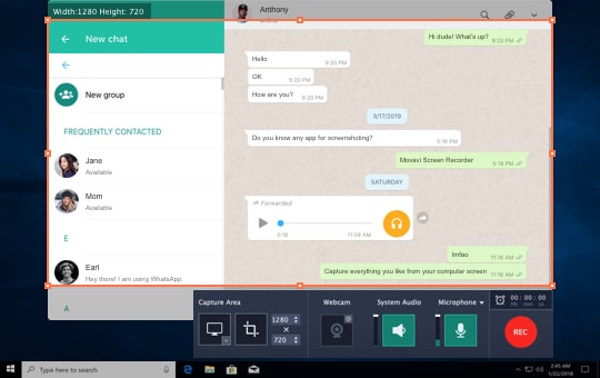 How to Record WhatsApp Video Calls with Clear Audio 2019 - 29