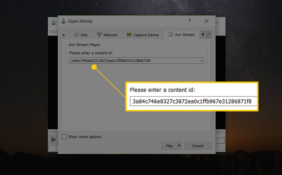 how to open acestream link chrome extension