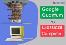 Google Quantum Computers and Classical Computers Difference?