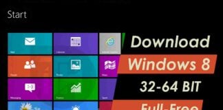 Download Windows 8 (32 Bit-64 Bit) Full Free
