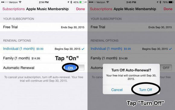 How To Cancel Free Apple Music Trial