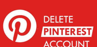 How To Delete/Deactivate Pinterest Account 2020