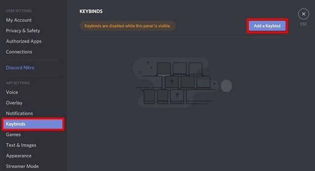 push to talk button discord locked