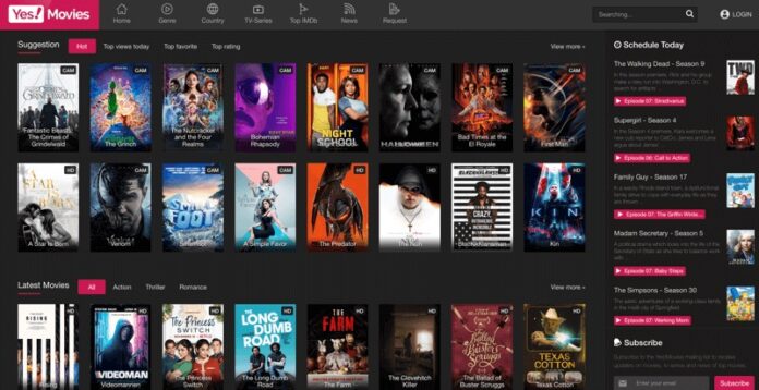 7 Sites Like FMovies To Watch TV Or Movies Episodes For Free 2024   Yesmovies 2 696x358 