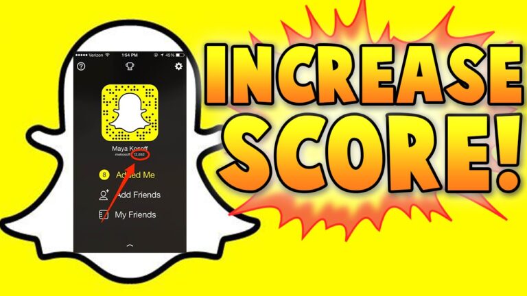 How To Increase Snap Score Faster in 2023 [Snapchat Score Hack]