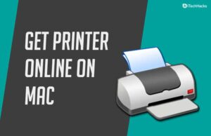 How to Get Printer Online Issue on Mac (Offine) 2023