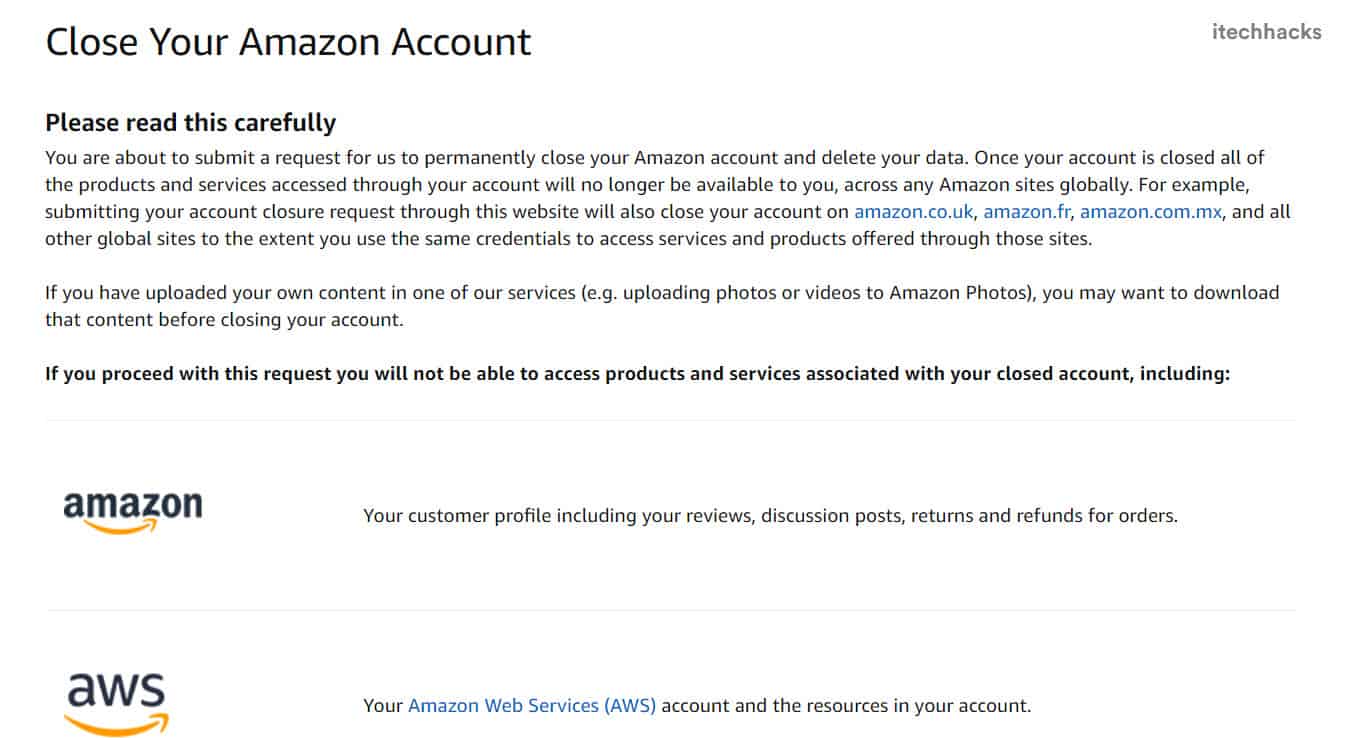 How to Delete Amazon Account Instantly Forever 