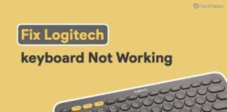How to Fix Logitech Wireless Keyboard not Working