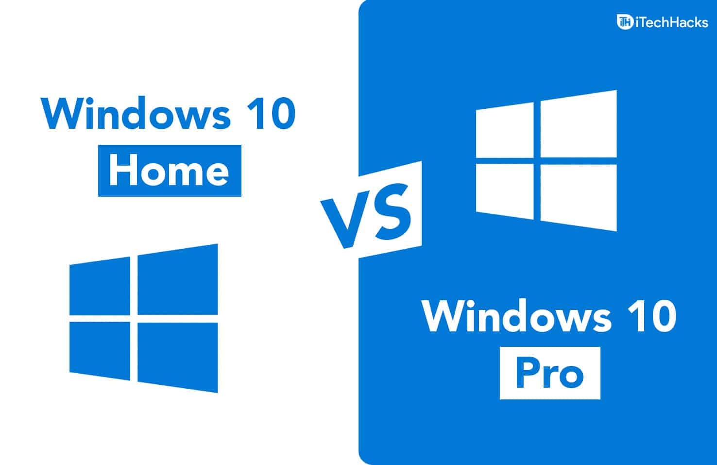 Difference Between Windows 10 Home and Pro